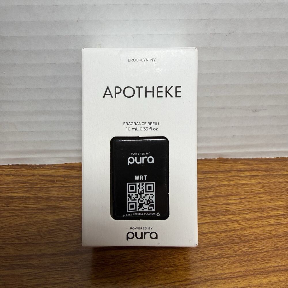Pura Smart Scent Apotheke Charcoal Diffuser Refill 0.33 Fl oz New
